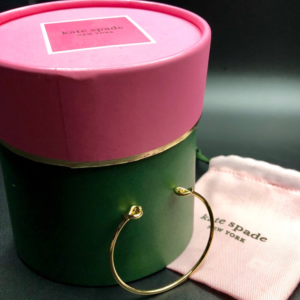 🎀 Kate Spade ♠️Tie the Knot bracelet (cuff)